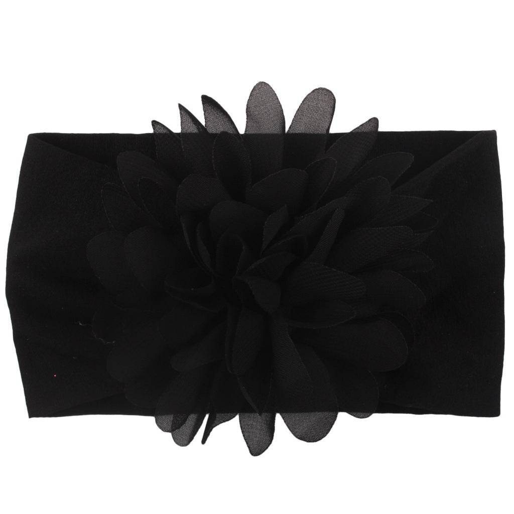 Baby Girl Flower Headbands - Soft Chiffon Hair Bows