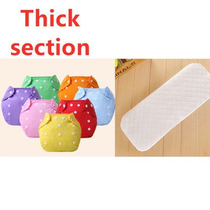Reusable Cloth Diapers - Washable Adjustable Baby Pull-Up