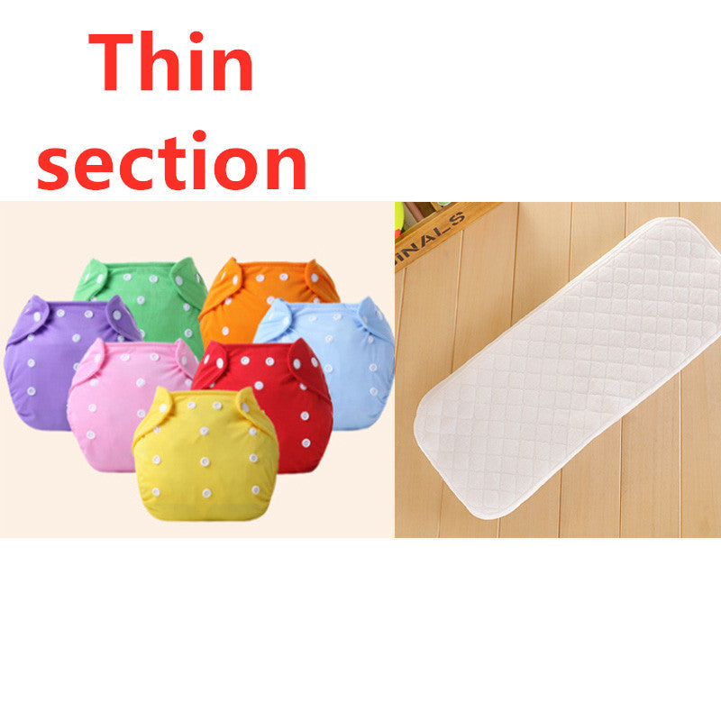 Reusable Cloth Diapers - Washable Adjustable Baby Pull-Up