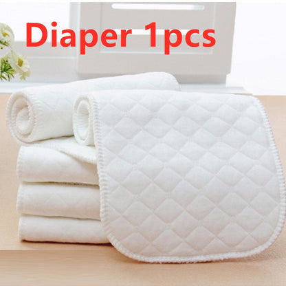 Reusable Cloth Diapers - Washable Adjustable Baby Pull-Up