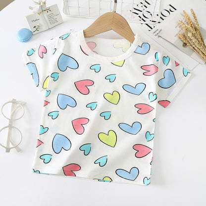 Baby & Kids Cotton T-Shirt - Short Sleeve Undershirt