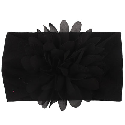 Baby Girl Flower Headbands - Soft Chiffon Hair Bows