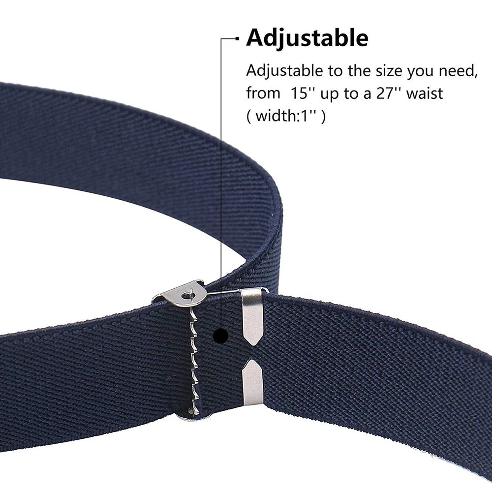 Kids Toddler Belts for Boys Girls,Adjustable Elastic Belt With Buckle for Kids