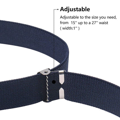 Kids Toddler Belts for Boys Girls,Adjustable Elastic Belt With Buckle for Kids
