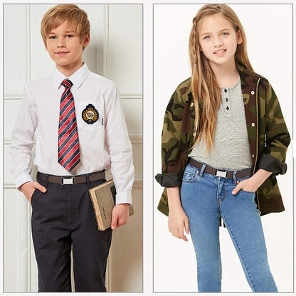 Kids Toddler Belts for Boys Girls,Adjustable Elastic Belt With Buckle for Kids