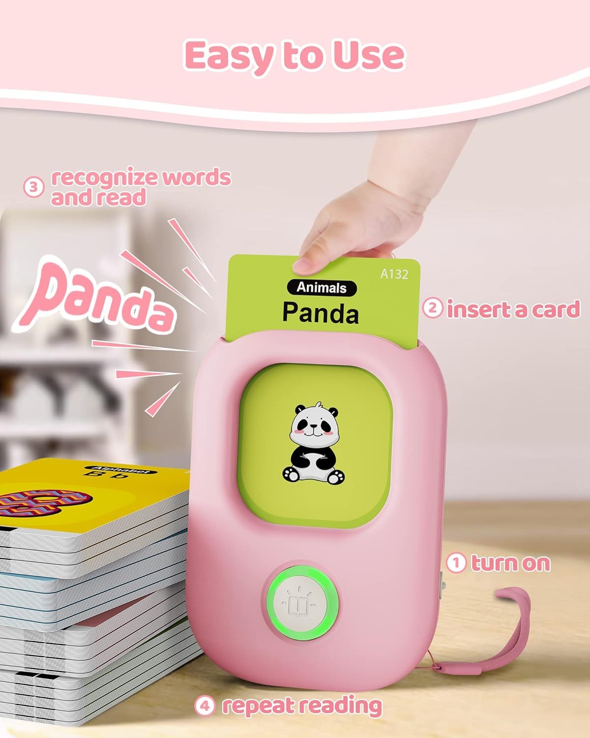Talking Flash Cards - 448 Sight Words for Kids