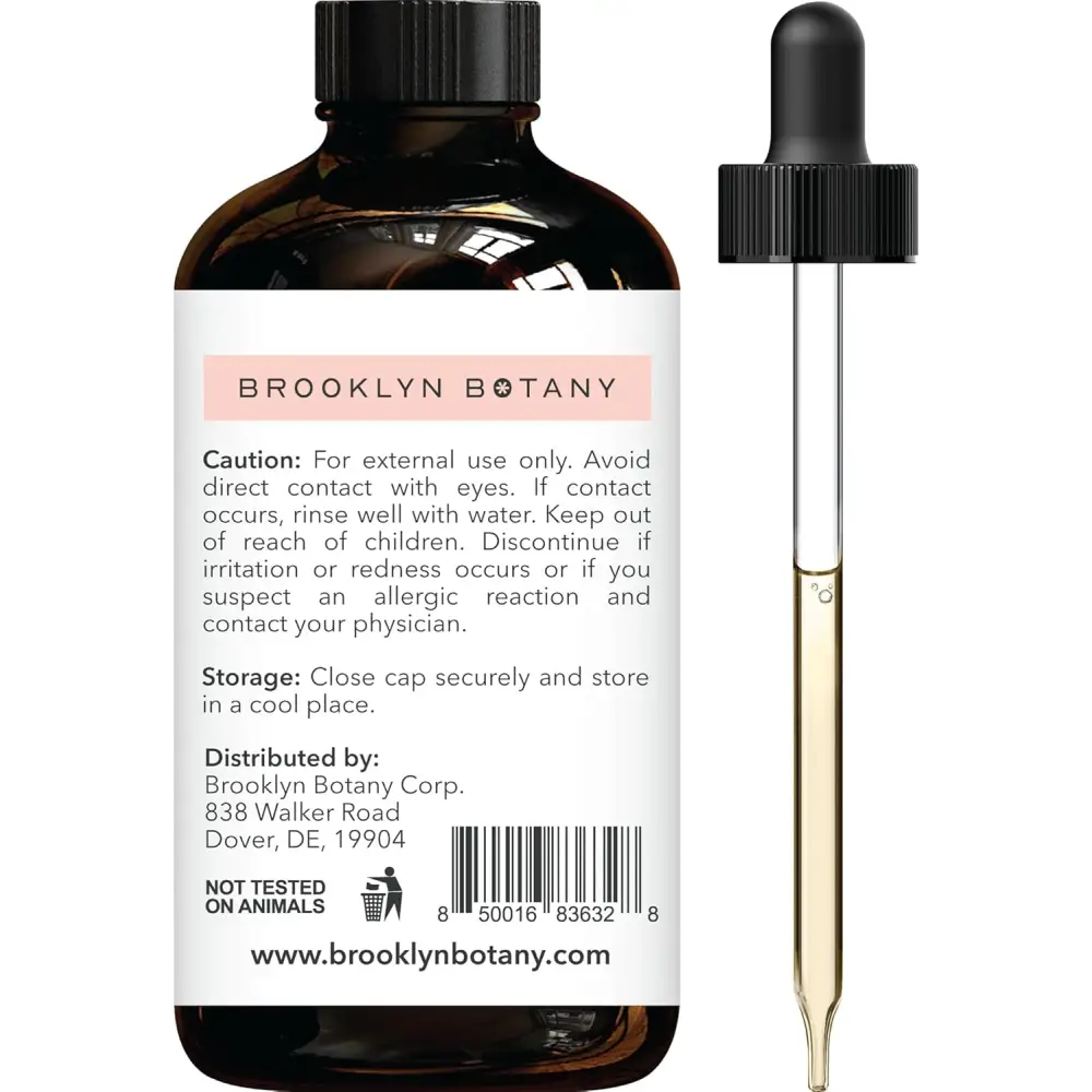 Brooklyn Botany Peppermint Essential Oil - Huge 4 Fl Oz - 100% Pure and Natural - Premium Grade with Dropper - for Aromatherapy and Diffuser