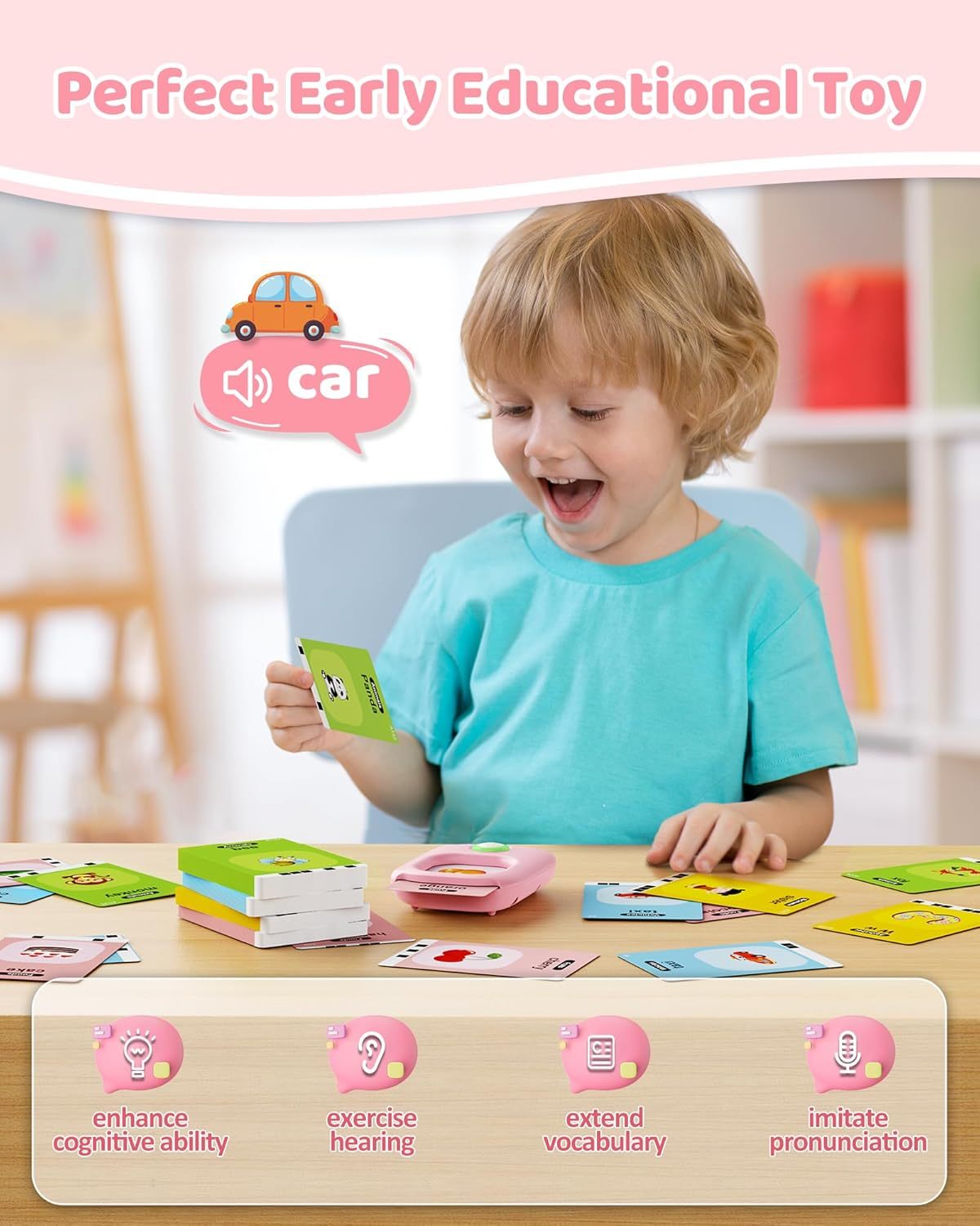 Talking Flash Cards - 448 Sight Words for Kids