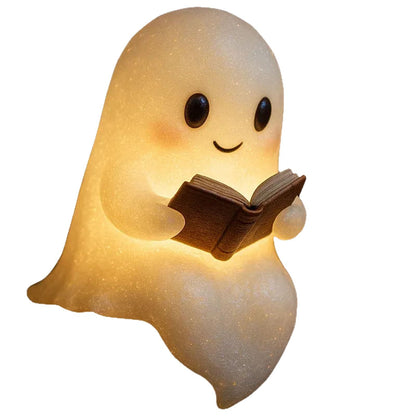 LED Ghost Night Light - Cute Halloween Bedside Lamp