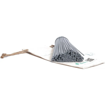 Reed Diffuser Sticks, Jecnovo Pack of 100 Fiber Sticks with Handmade Linen Bag, Safe and Non-Toxic, 9 Inches Long 3Mm Diameter Aromatherapy Diffusers for Home, Spa and Office(Beige)