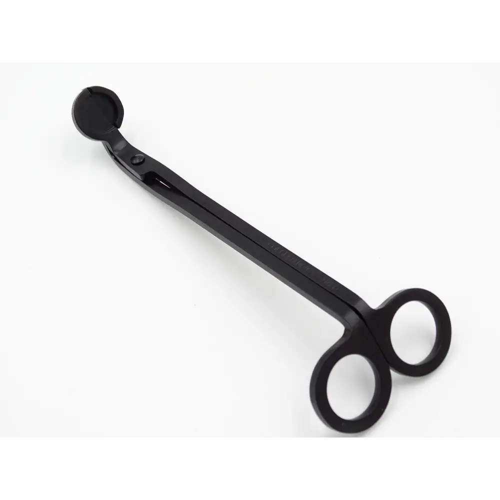 DANGSHAN 3 in 1 Candle Accessory Set - Wick Trimmer, Snuffer, Dipper with Gift Package for Candle Lovers (Black)